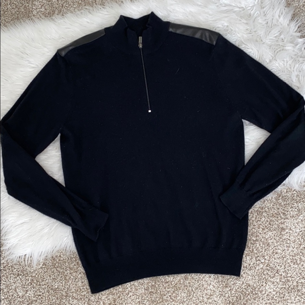 • MK Quarter Zip Sweater •